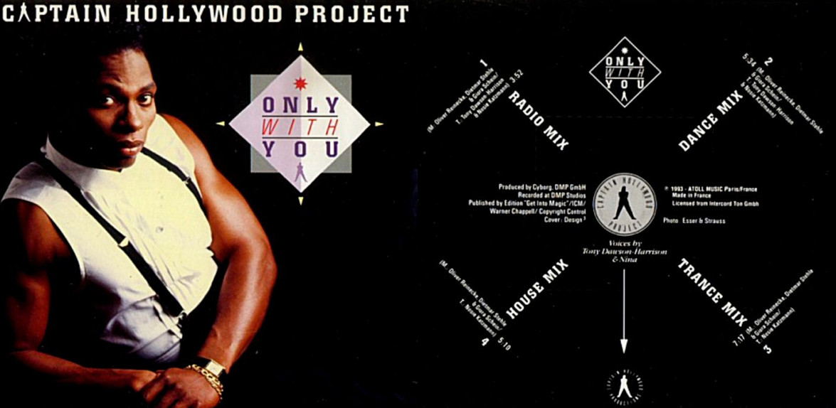 Captain Hollywood Project - Only With You [1993]